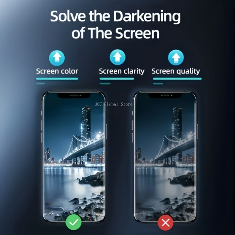 1 Stuk 9D Getemperd Glas Schermbeschermer Voor IPhone 7/8 Plus/X/XR/XS Max/11/12/14/15/16 Pro Max, Glanzende Anti-Peep Volledige Dekking Privacy Schermbeschermer Met Ultra HD Transparantie Technologie