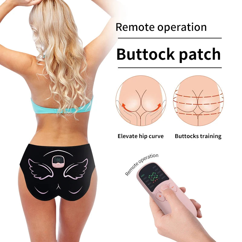 Elektrische Butt Spierstimulator Ems Heupen Trainer Usb Rechargable Billen Lifting Spier Toner Verliezen Gewicht Verbranden Vet Fitness